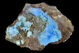 Blue Cyanotrichite Crystal Formation - China #147667-1